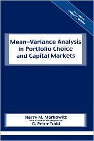 Mean Variance Analysis in Portfolio Choice and Capital Markets 
