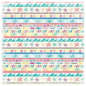  Just Beachy Catch a Wave 12 x 12 Double Sided Paper with 