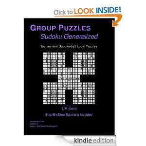 Tournament Sudoku by5 Logic Puzzles, Vol 1 T. P. Smith  