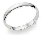 14k White Gold Band Comfort Mens Wedding Ring 4MM S 11 items in 