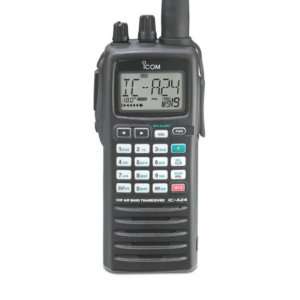 ICOM IC A24 IC A24 VHF Air Band Handle Nav/Com  