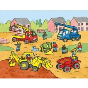  Bigjigs Toys Chunky Lift Out Construction Site: Toys 