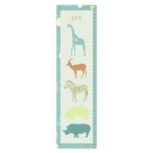 Oopsy Daisy Safari Stack Personalized Growth Chart:  Home 