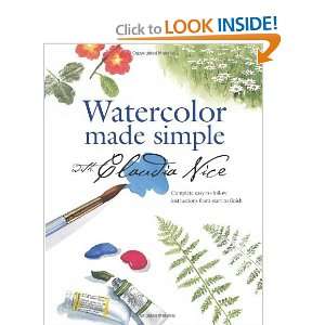  Watercolor Made Simple with Claudia Nice [Paperback 