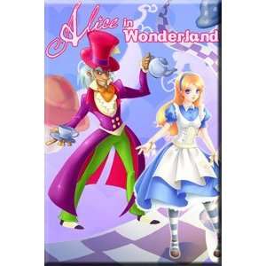  Alice in Wonderland Mad Hatter Magnet M RT 0002 Kitchen 