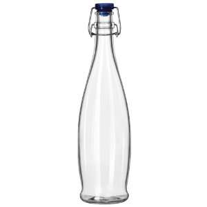 Libbey 33.8 Oz Water Bottle With Wire Bail Lid   13150020  