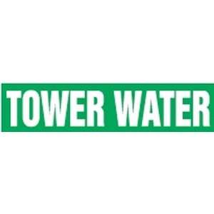 TOWER WATER   Cling Tite Pipe Markers   outside diameter 5 
