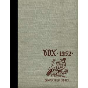 (Reprint) 1952 Yearbook: Cocalico High School, Denver, Pennsylvania Cocalico High School 1952 Yearbook Staff