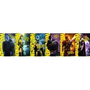  Watchmen Set of 6 Promo Posters 