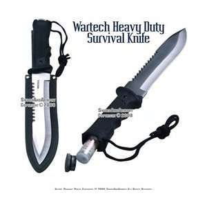  Waretech Hunting Knife Dagger Bowie w/ Survival Kit 