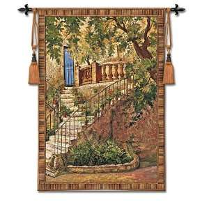  Tuscan Villa I Cityscape Tapestry Wall Hanging by Roger 