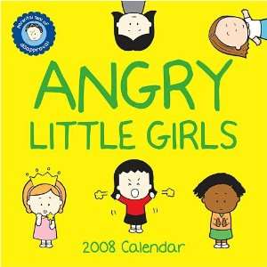 Angry Little Girls 2008 Wall Calendar: Office Products