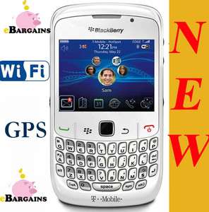 NEW RIM Blackberry 8520 Curve PDA Unlocked WIFI Cell Phone T Mobile 