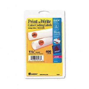  Orange, 400/Pack   Sold As 1 Pack   Ideal for document and inventory 