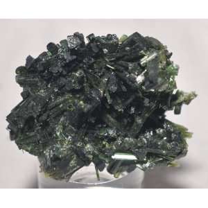 Tourmaline   Rare Green Tourmaline Natural Gem Crystal Cluster 