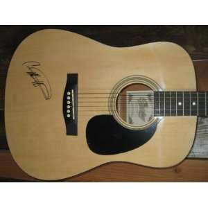 CARRIE UNDERWOOD Autographed Guitar GTD Genuine w/COA from Leading 3rd 