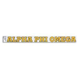  Alpha Phi Omega Long Window Decal: Everything Else