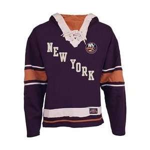  Old Time Hockey New York Islanders The Lace Hooded 