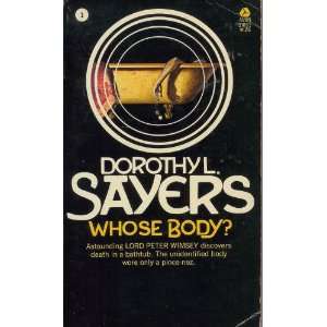  Whose Body? Dorothy L. SAYERS Books