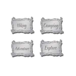 Twig Words Silver Lil Charms for Scrapbooking (LC0049 