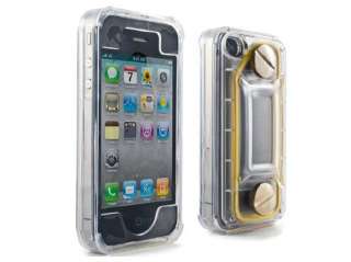 Fully WATERPROOF Amphibian All Weather Hard Case for iPhone 4 4S 4G 