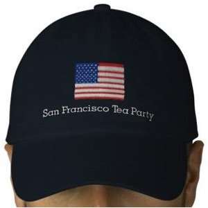  San Francisco Tea Party Hat   Navy