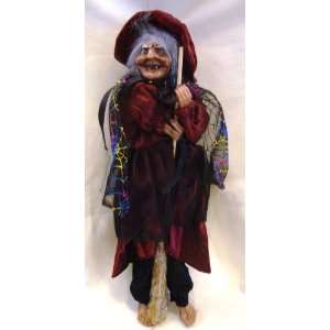   Cackling Witch Halloween Figure with Light up Eyes