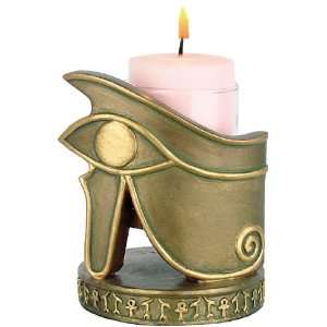  Eye of Horus Candle Holder: Home & Kitchen