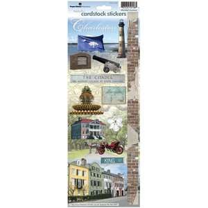  Charleston Cardstock Scrapbook Stickers: Office Products
