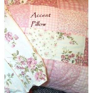  English Rose Accent Pillow