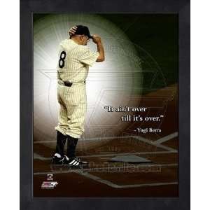  Yogi Berra New York Yankees Framed ProQuote   Home Plate 