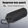 4x Neoprene Soft Waterproof Camera Lens Pouch Case DC5S  