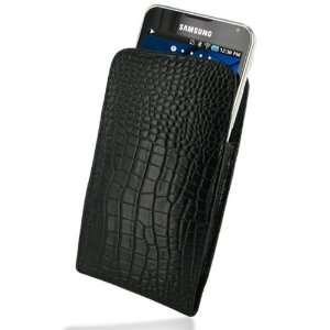  PDair VX1 Black Crocodile Pattern Leather Case for Samsung 