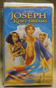 JOSEPH   KING OF DREAMS   VHS   * NEW * 667068608830  