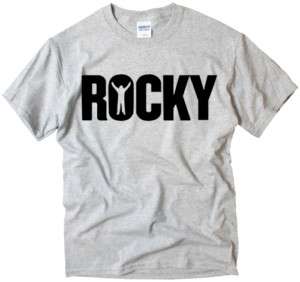 ROCKY BALBOA Logo movie film star hollywood t shirt  