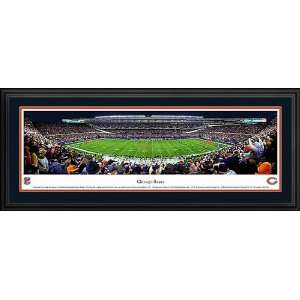  Chicago Bears   Soldier Field   Framed Poster Print 