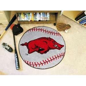  Arkansas Razorbacks Baseball Rug 29