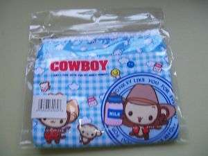 Kawaii Japanese Eraser Zippered bag ~ Cowboy Monkey  