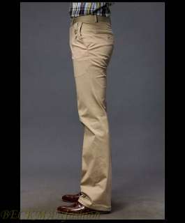 Mens Luxury Design Multi Button Casual Trousers/Pants  