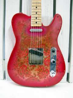 Fender Custom Shop 1969 Paisley Telecaster Tele Relic Masterbuilt Paul 