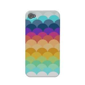  Colorful Scalloped IPhone 4 Case Electronics