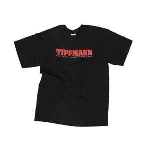  Tippmann Logo T Shirt (Black)   XL: Sports & Outdoors