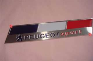 PEUGEOT SPORT Emblem Sticker Decal BADGE WATER PROOF  