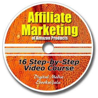 Affiliate Marketing of  Products 16 How To Videos  