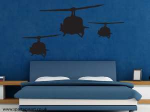   Military Wall Art Sticker Kids Kitchen   Colour and size options
