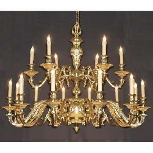 Solid Cast Brass Hand Chased Chandelier SIZE W45 X H35 X D CRT2175 