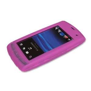   Pink Silicone Skin for Sony Ericsson Vivaz: Cell Phones & Accessories
