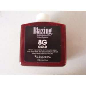  SCRUPLES BLAZING HIGHLIGHTS HAIR COLOR   8G   GOLD Beauty