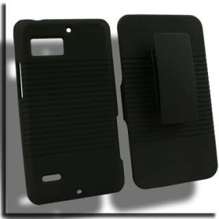 Case+Holster for Motorola DROID BIONIC XT865 Moto Cover Verizon Belt 