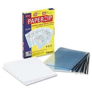  Blueline Paperzip Presentation Kit Cover Refill Pack, 50 